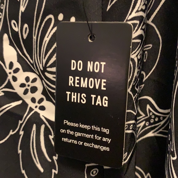 New Express Floral Tie Strap Maxi Dress - Size L - Picture 3 of 8